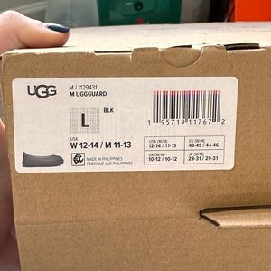 black ugg boot guard